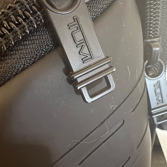 🎒 TUMI Voyage Backpack | Gray & Black with Orange Accents - Picture 11 of 16